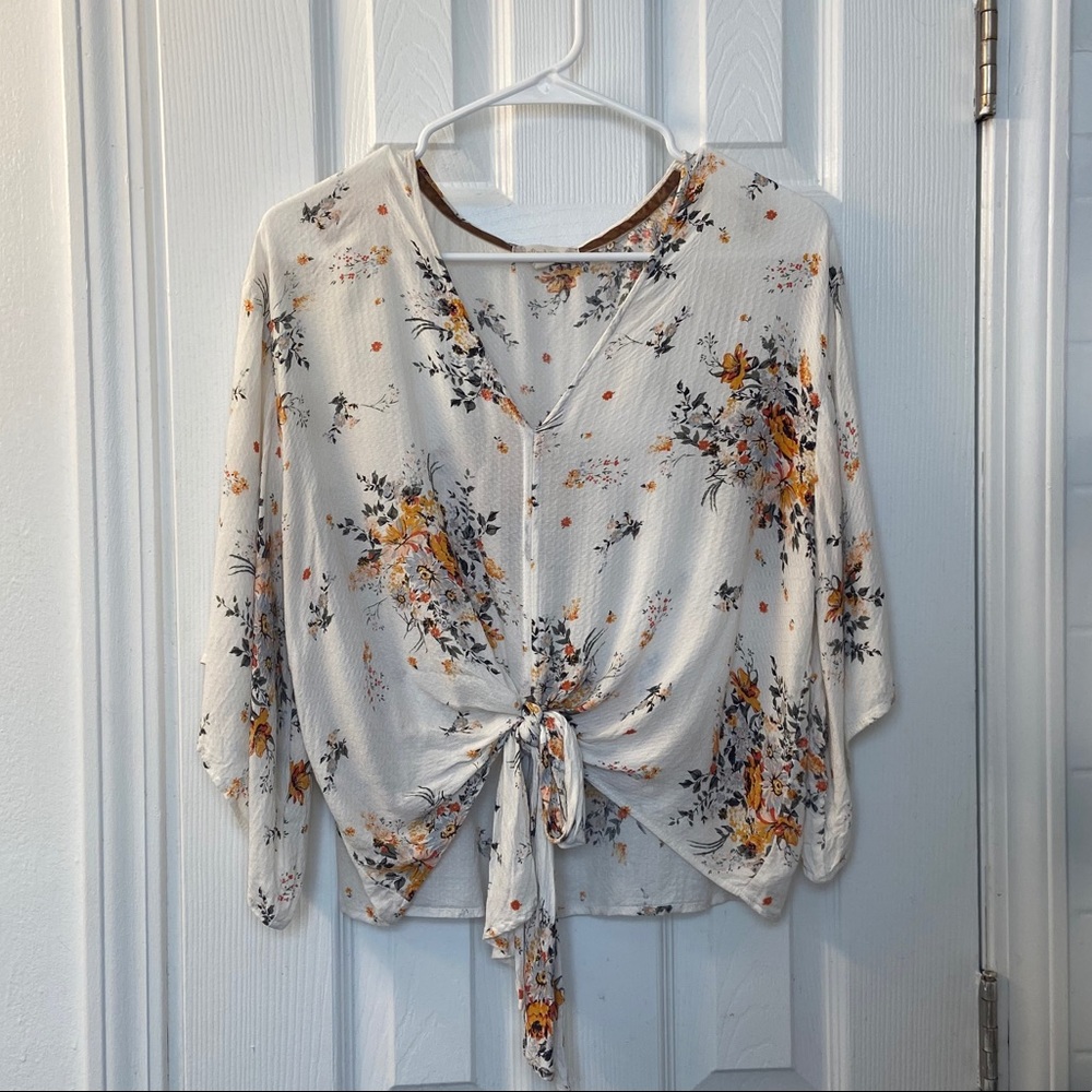 Altard Stage Knot Front Blouse Size M